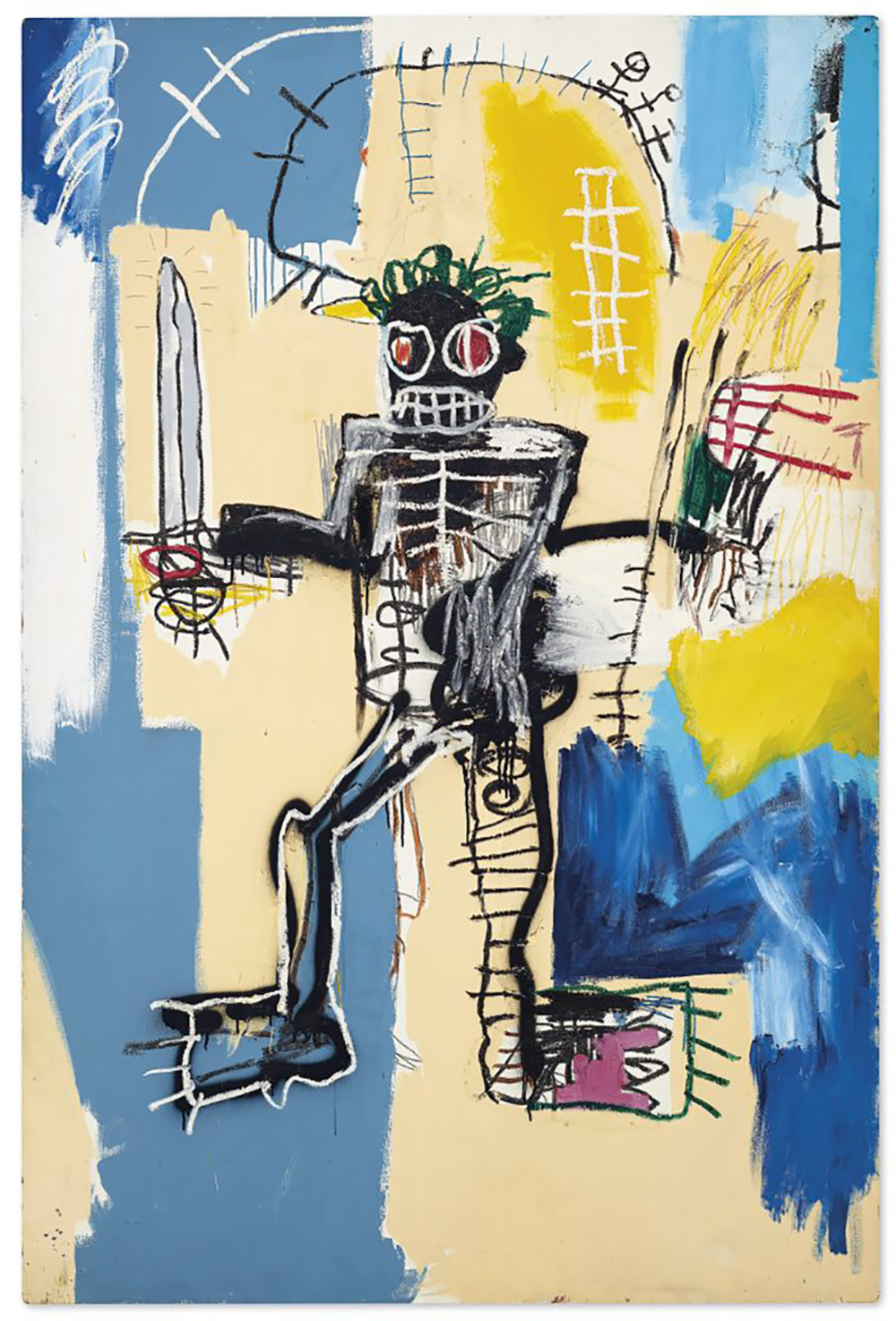 Jean Michel Basquiat Guerriero