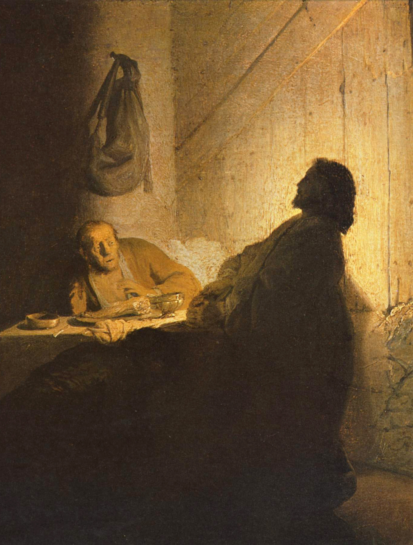 Rembrandt Cena in Emmaus spiegazione e analisi accademia artistica